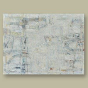 "Skull Valley", 48” x 36”, acrylic and graphite on panel