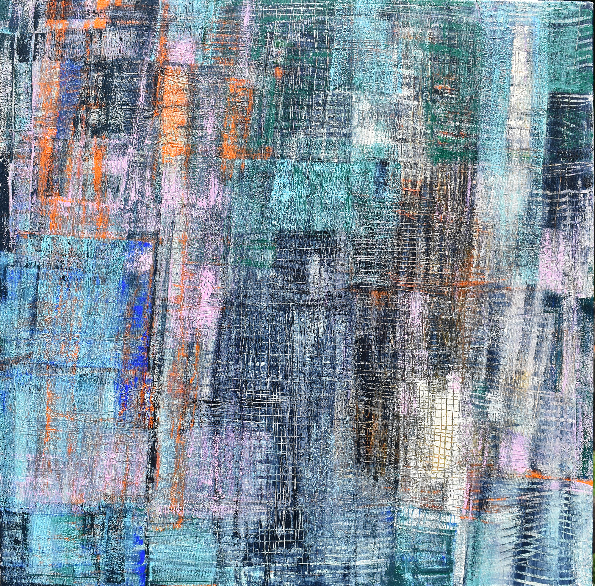 Carol Barber abstract expressionist painting