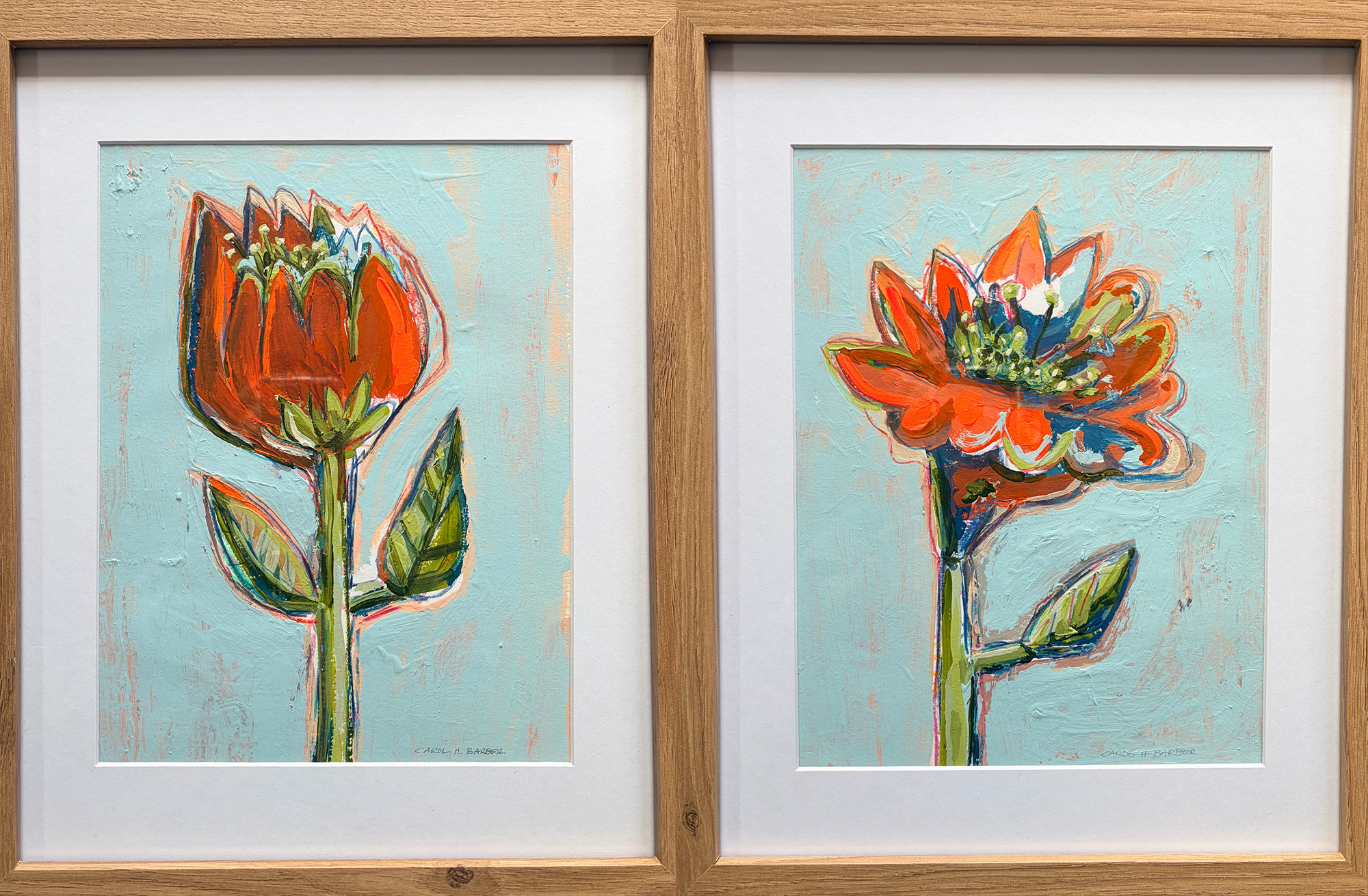 paintings available at Annie Gould Gallery