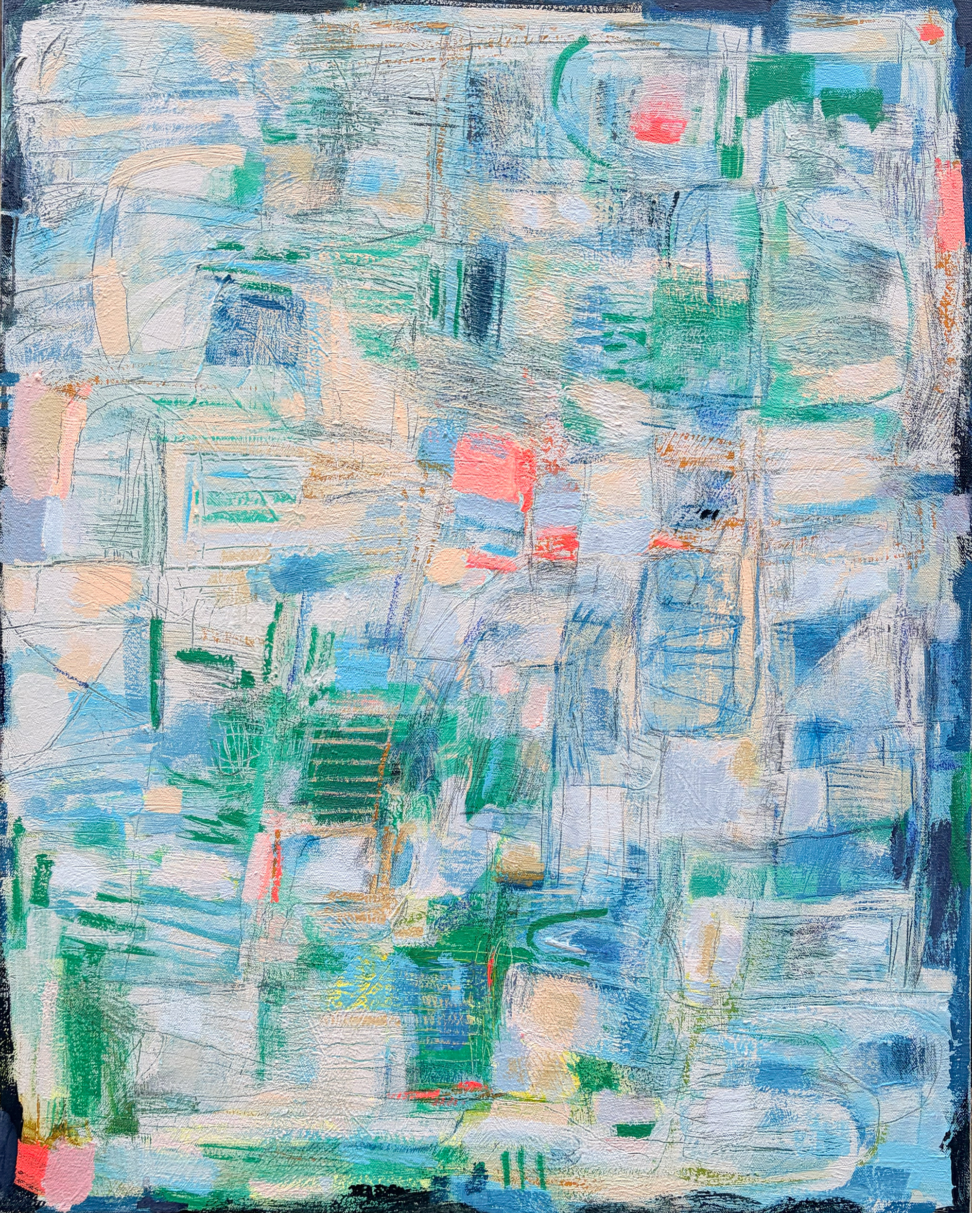 Carol Barber abstract expressionist painting